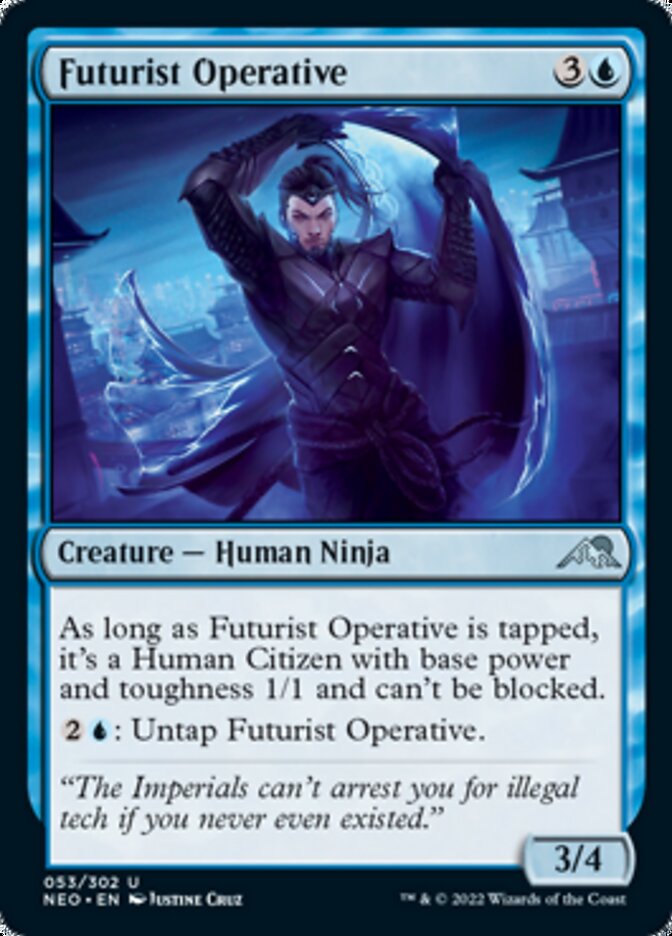 Futurist Operative [Kamigawa: Neon Dynasty] | Odin's Place