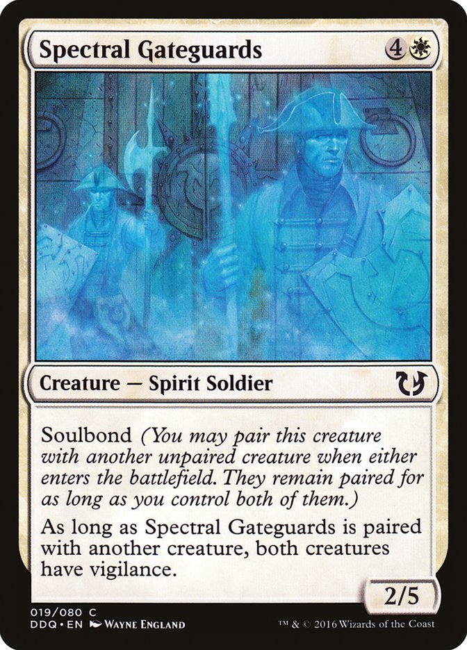 Spectral Gateguards (19) [Duel Decks: Blessed vs. Cursed] | Odin's Place