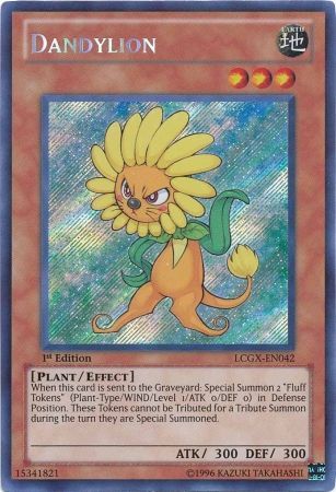 Dandylion [LCGX-EN042] Secret Rare | Odin's Place