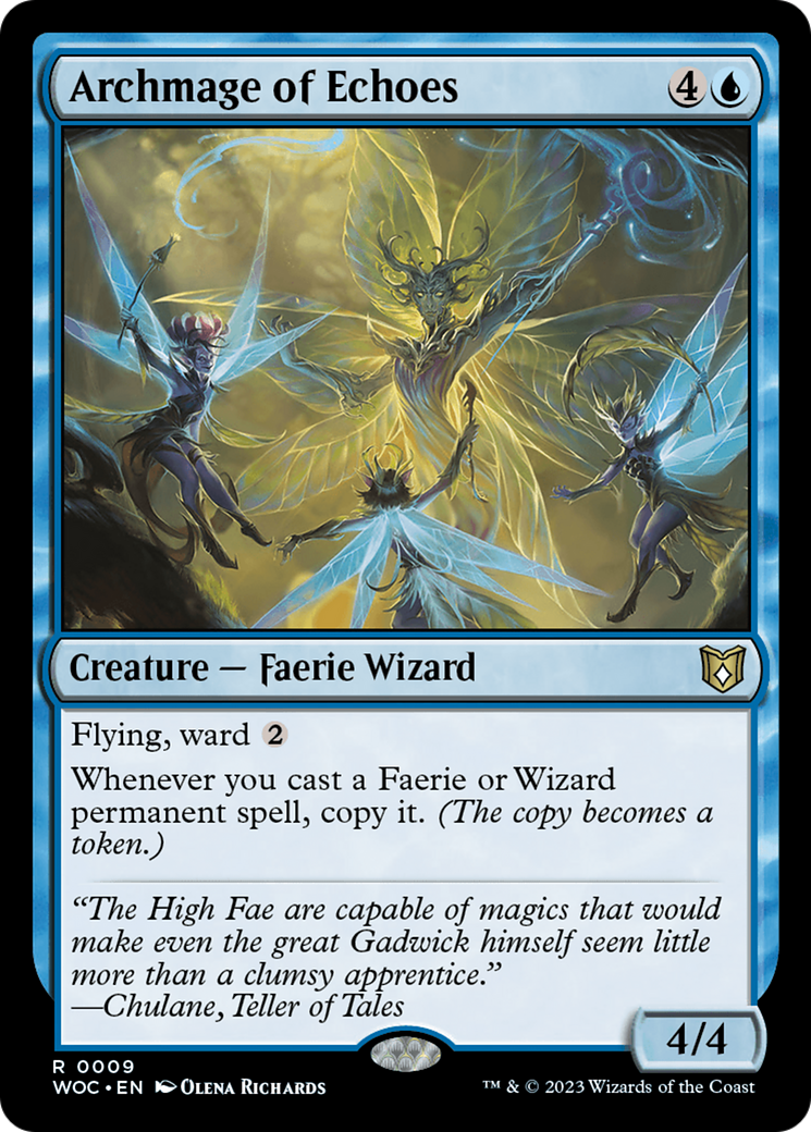 Archmage of Echoes [Wilds of Eldraine Commander] | Odin's Place