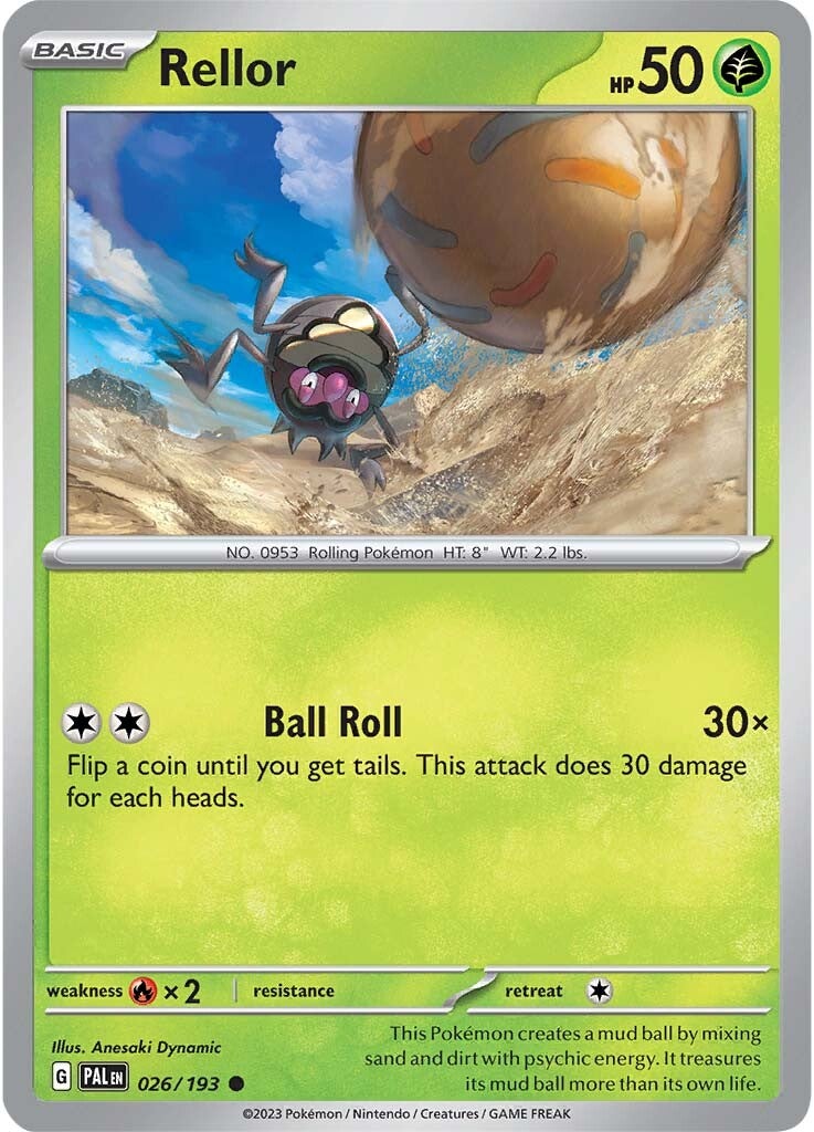 Rellor (026/193) [Scarlet & Violet: Paldea Evolved] | Odin's Place