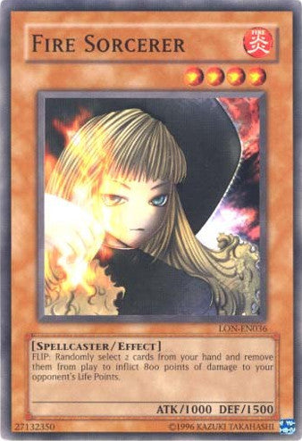 Fire Sorcerer [LON-EN036] Common | Odin's Place