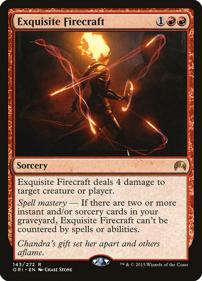 Exquisite Firecraft (143) [Magic Origins] | Odin's Place