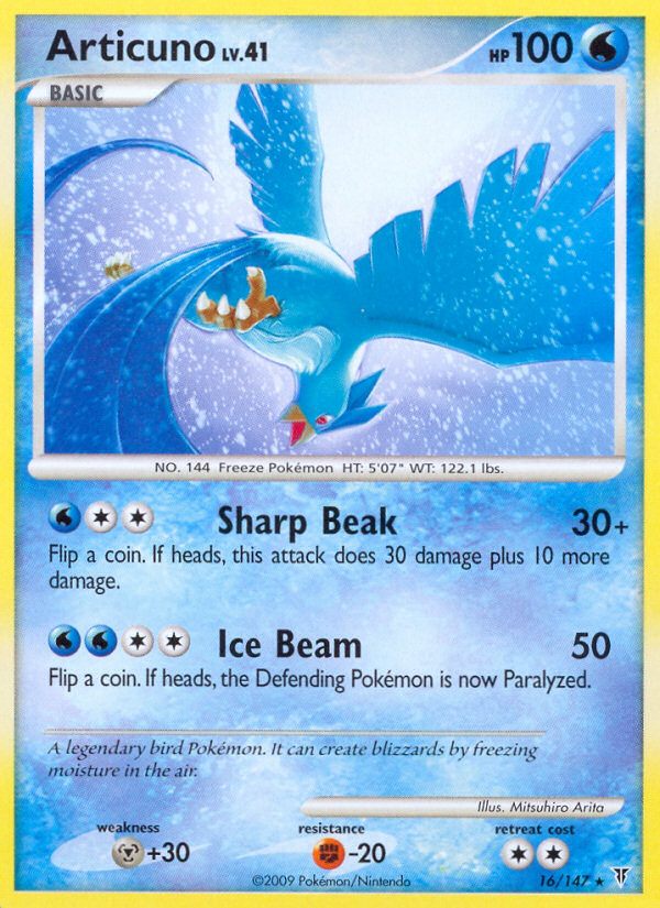 Articuno (16/147) [Platinum: Supreme Victors] | Odin's Place