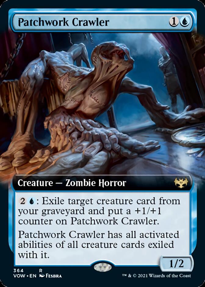 Patchwork Crawler (Extended Art) [Innistrad: Crimson Vow] | Odin's Place