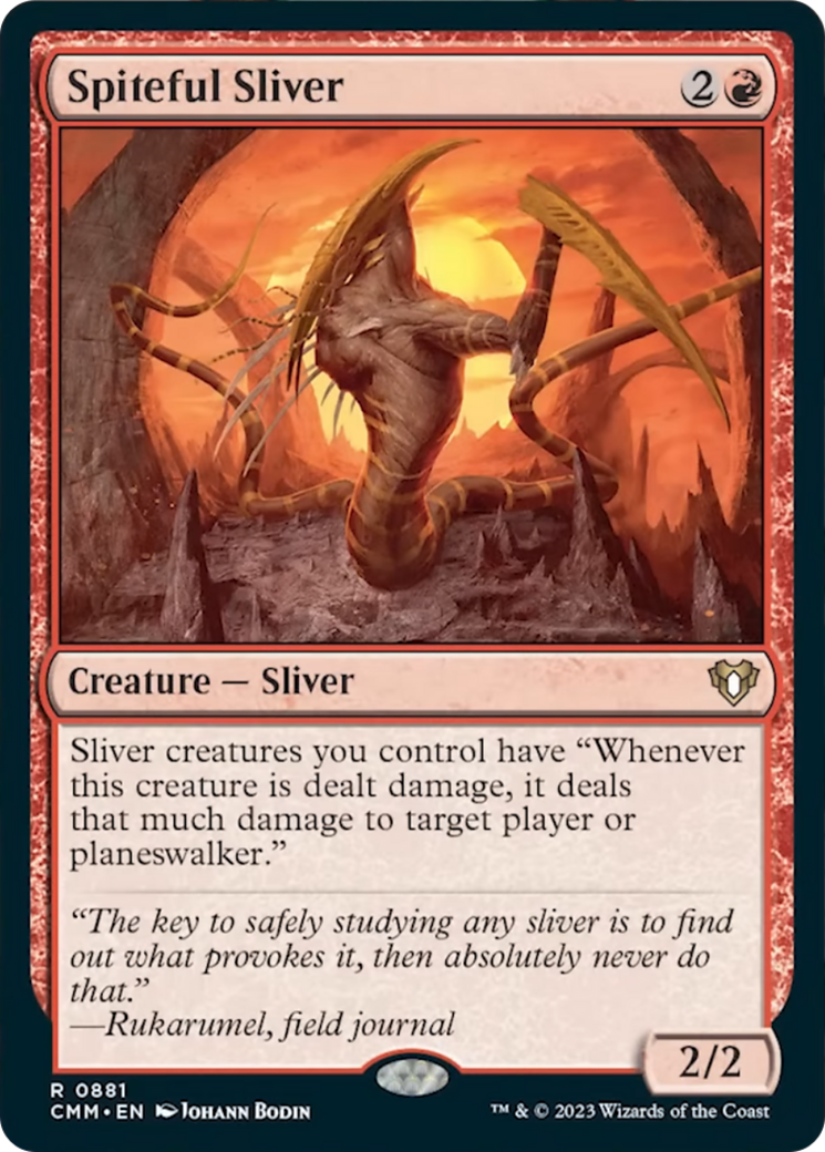 Spiteful Sliver [Commander Masters] | Odin's Place