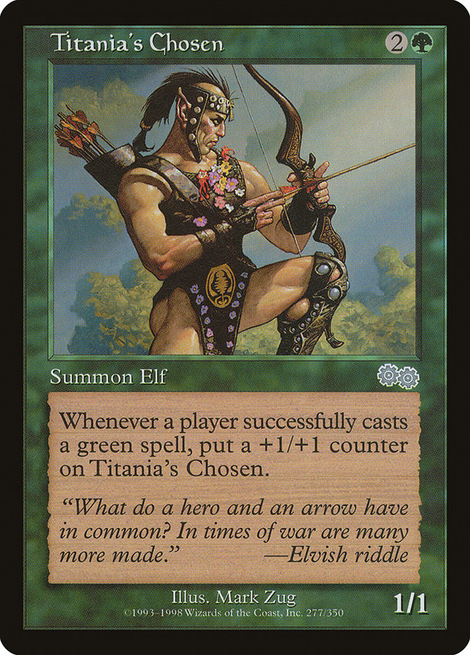 Titania's Chosen (277) [Urza's Saga] | Odin's Place