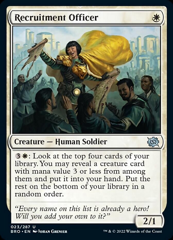 Recruitment Officer [The Brothers' War] | Odin's Place