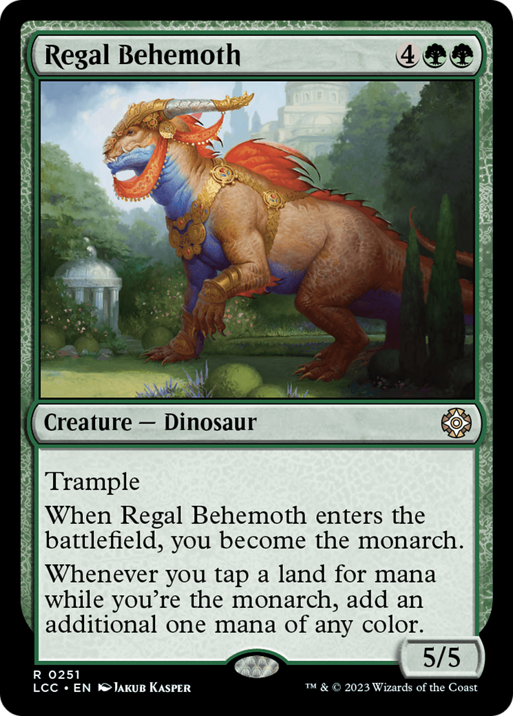Regal Behemoth [The Lost Caverns of Ixalan Commander] | Odin's Place