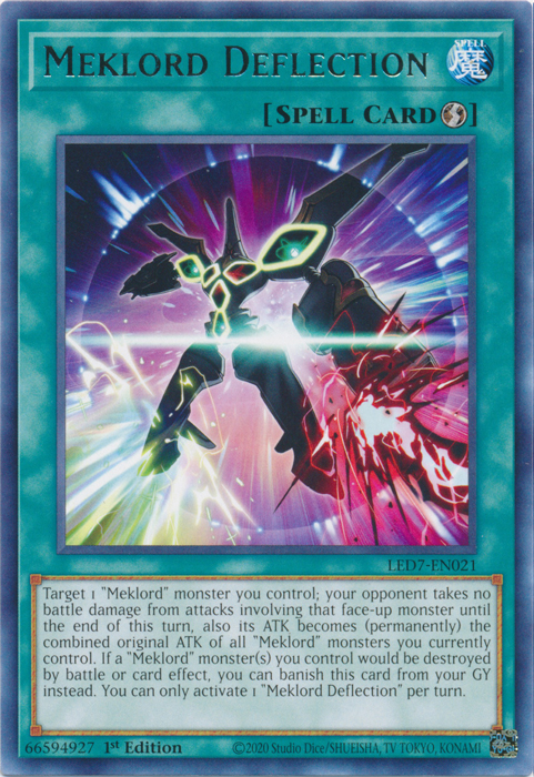 Meklord Deflection [LED7-EN021] Rare | Odin's Place