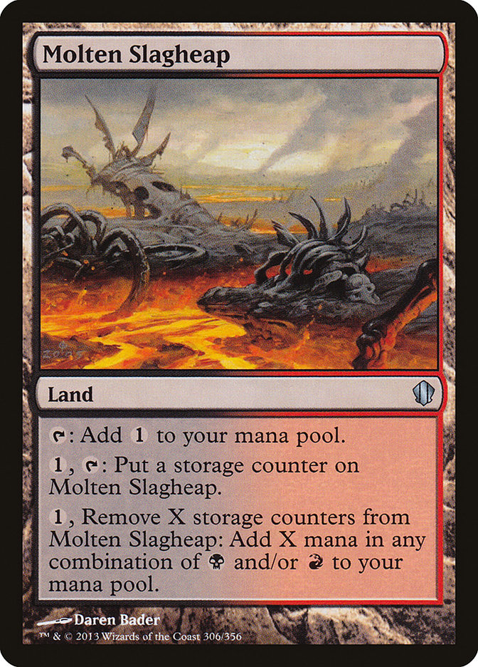 Molten Slagheap (306) [Commander 2013] | Odin's Place