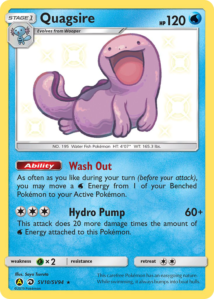Quagsire (SV10/SV94) [Sun & Moon: Hidden Fates - Shiny Vault] | Odin's Place