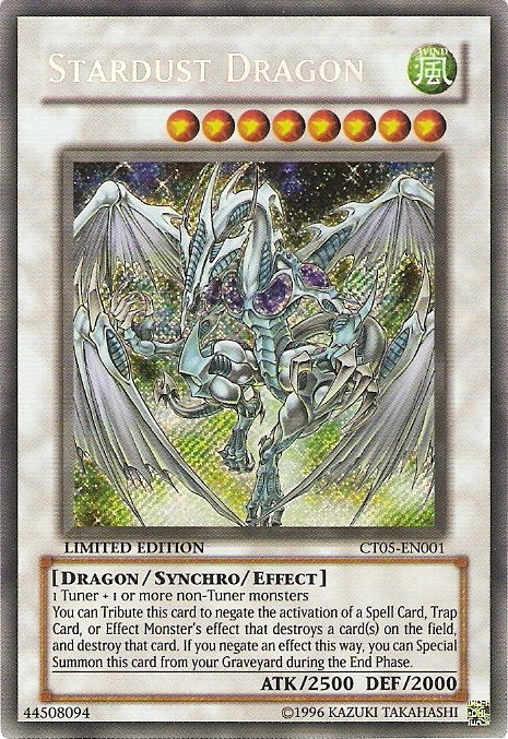 Stardust Dragon [CT05-EN001] Secret Rare | Odin's Place
