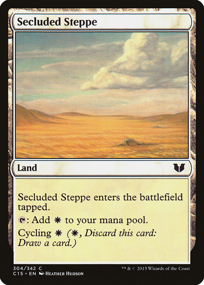 Secluded Steppe (304) [Commander 2015] | Odin's Place