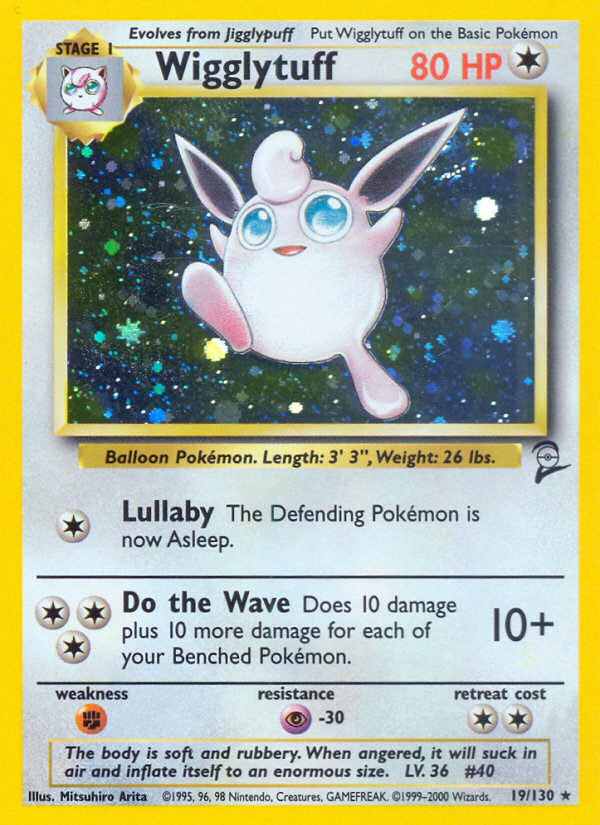 Wigglytuff (19/130) [Base Set 2] | Odin's Place