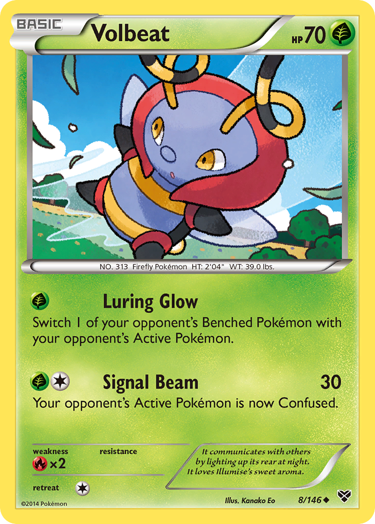 Volbeat (8/146) [XY: Base Set] | Odin's Place