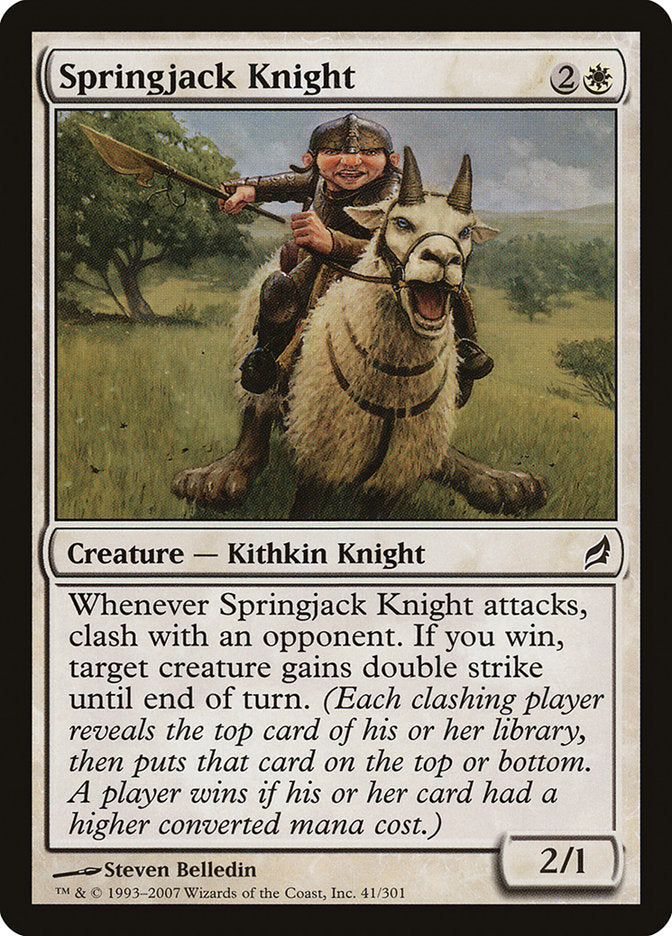 Springjack Knight (41) [Lorwyn] | Odin's Place