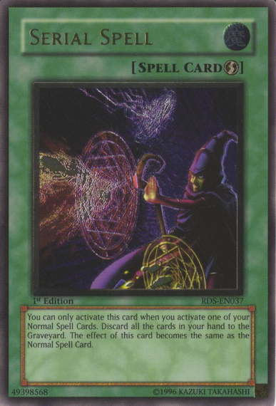 Serial Spell [RDS-EN037] Ultimate Rare | Odin's Place