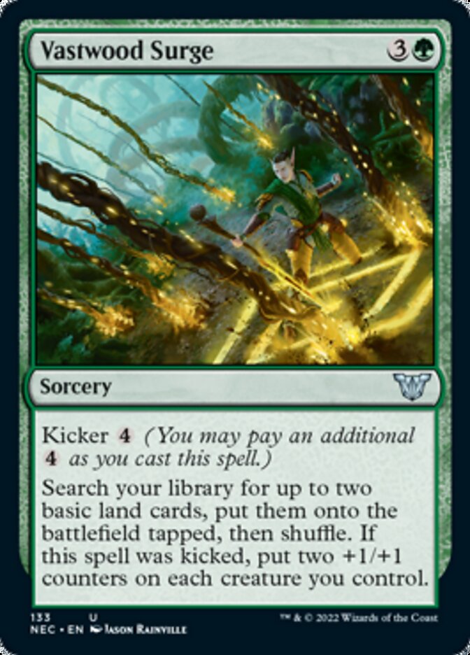 Vastwood Surge [Kamigawa: Neon Dynasty Commander] | Odin's Place