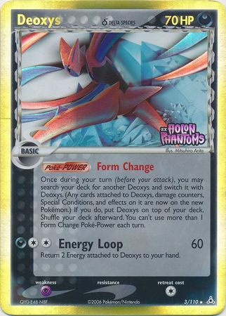 Deoxys (3/110) (Delta Species) (Stamped) [EX: Holon Phantoms] | Odin's Place