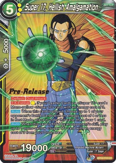 Super 17, Hellish Amalgamation (BT14-113) [Cross Spirits Prerelease Promos] | Odin's Place