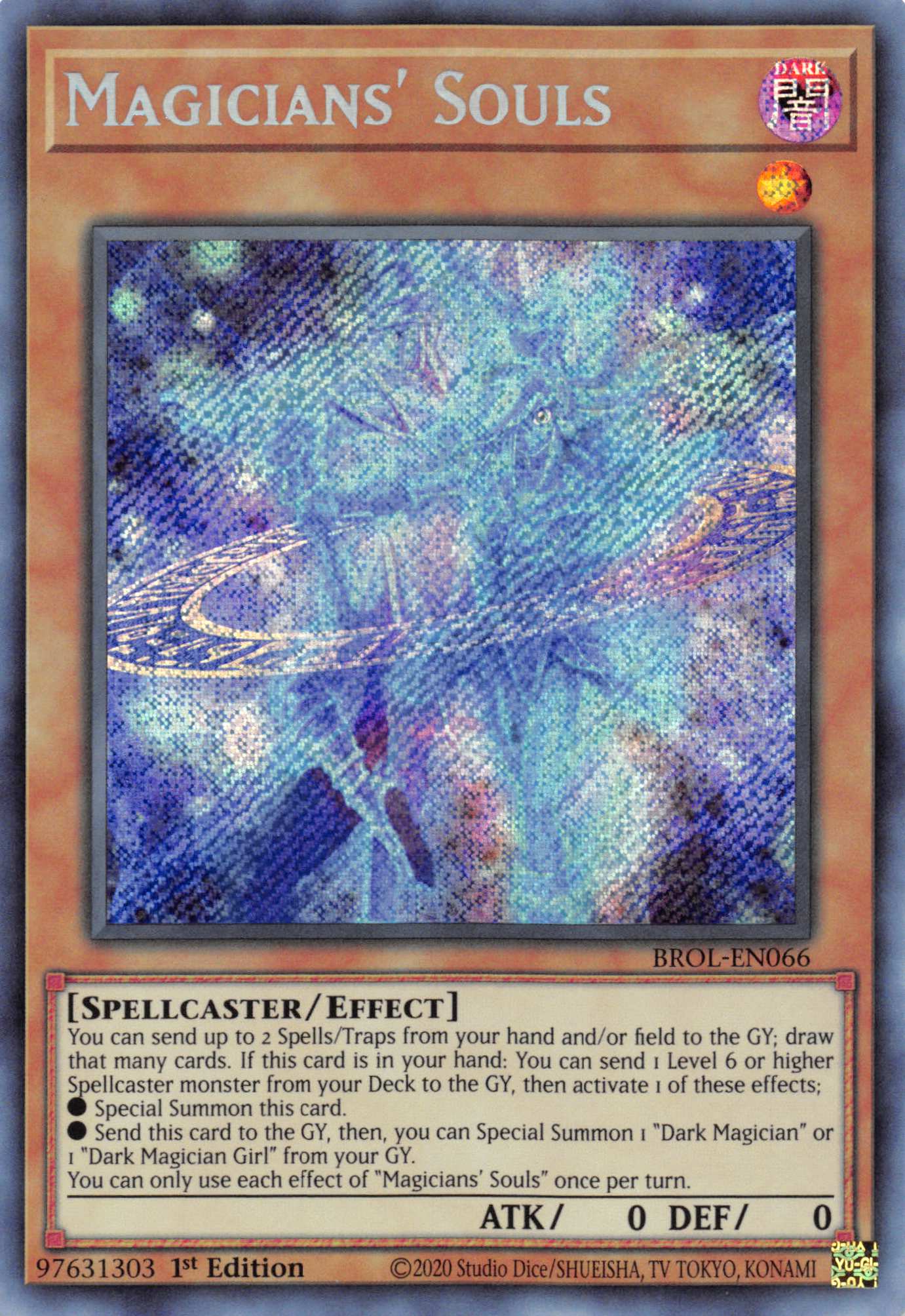 Magicians' Souls [BROL-EN066] Secret Rare | Odin's Place