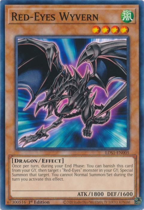 Red-Eyes Wyvern [LDS1-EN005] Common | Odin's Place
