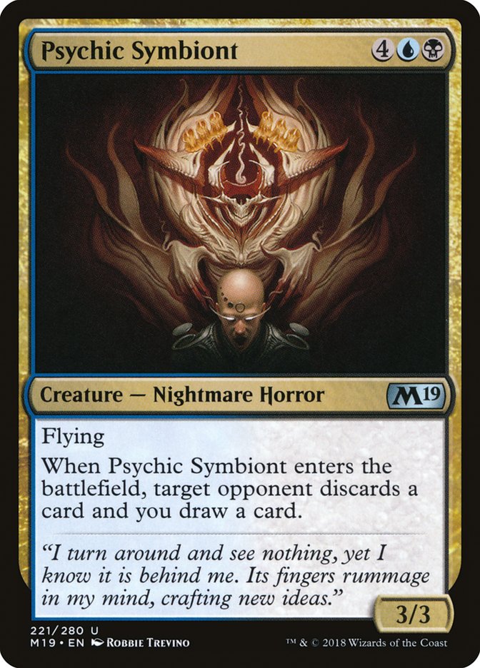 Psychic Symbiont (221) [Core Set 2019] | Odin's Place