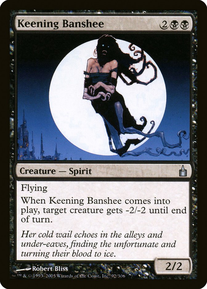 Keening Banshee (92) [Ravnica: City of Guilds] | Odin's Place