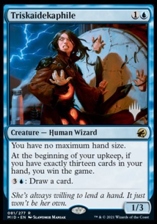 Triskaidekaphile (Promo Pack) [Innistrad: Midnight Hunt Promos] | Odin's Place