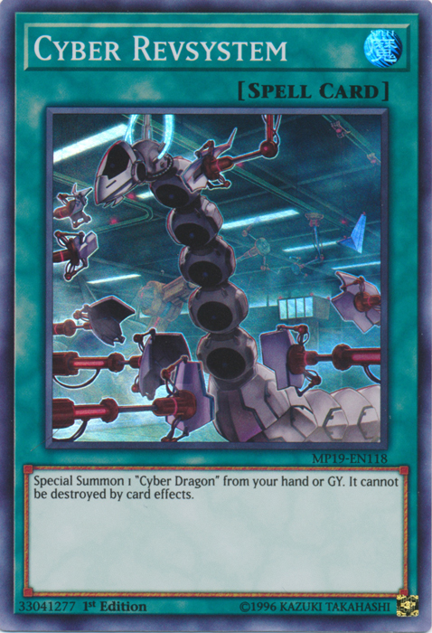Cyber Revsystem [MP19-EN118] Super Rare | Odin's Place