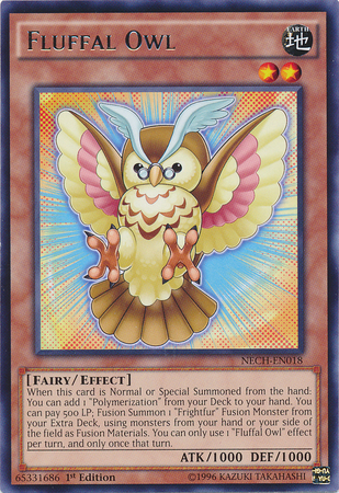 Fluffal Owl [NECH-EN018] Rare | Odin's Place