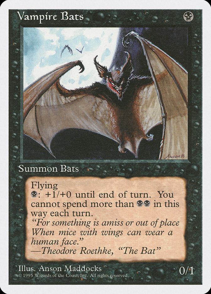 Vampire Bats (167) [Fourth Edition] | Odin's Place