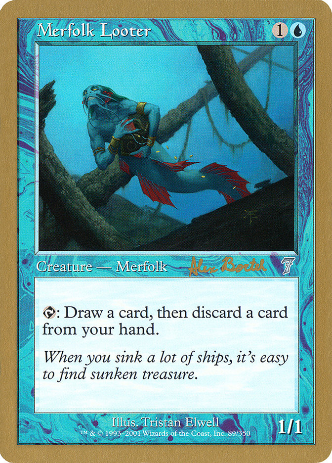 Merfolk Looter (Alex Borteh) [World Championship Decks 2001] | Odin's Place