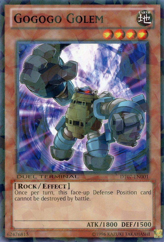 Gogogo Golem [DT07-EN001] Common | Odin's Place