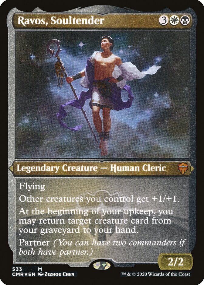 Ravos, Soultender (Etched) [Commander Legends] | Odin's Place