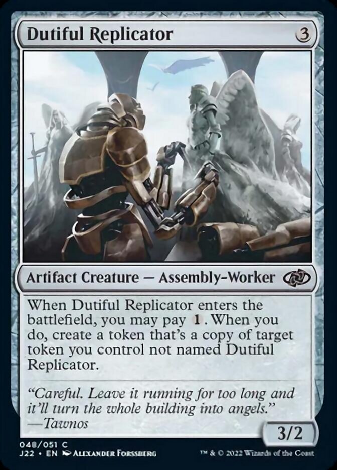 Dutiful Replicator [Jumpstart 2022] | Odin's Place