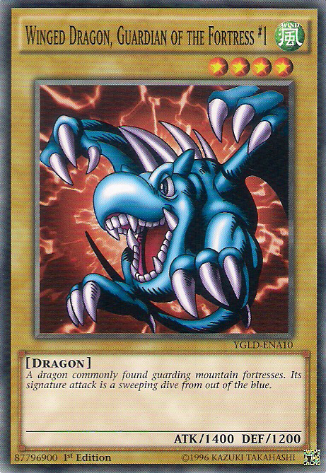 Winged Dragon, Guardian of the Fortress #1 [YGLD-ENA10] Common | Odin's Place