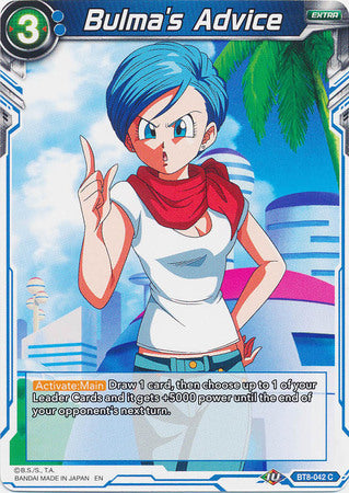 Bulma's Advice (BT8-042) [Malicious Machinations] | Odin's Place