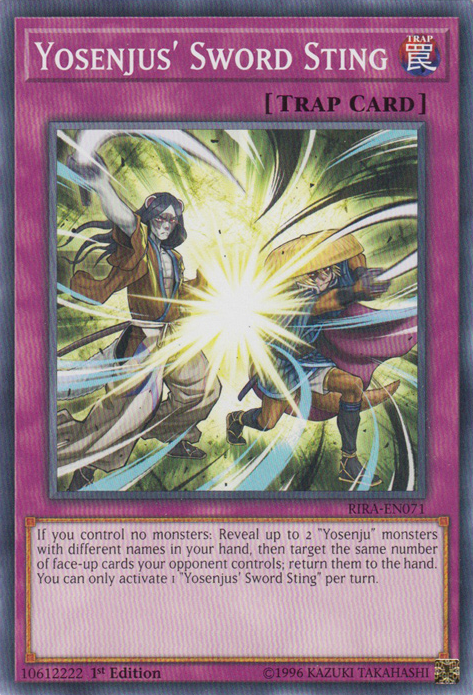 Yosenjus' Sword Sting [RIRA-EN071] Common | Odin's Place