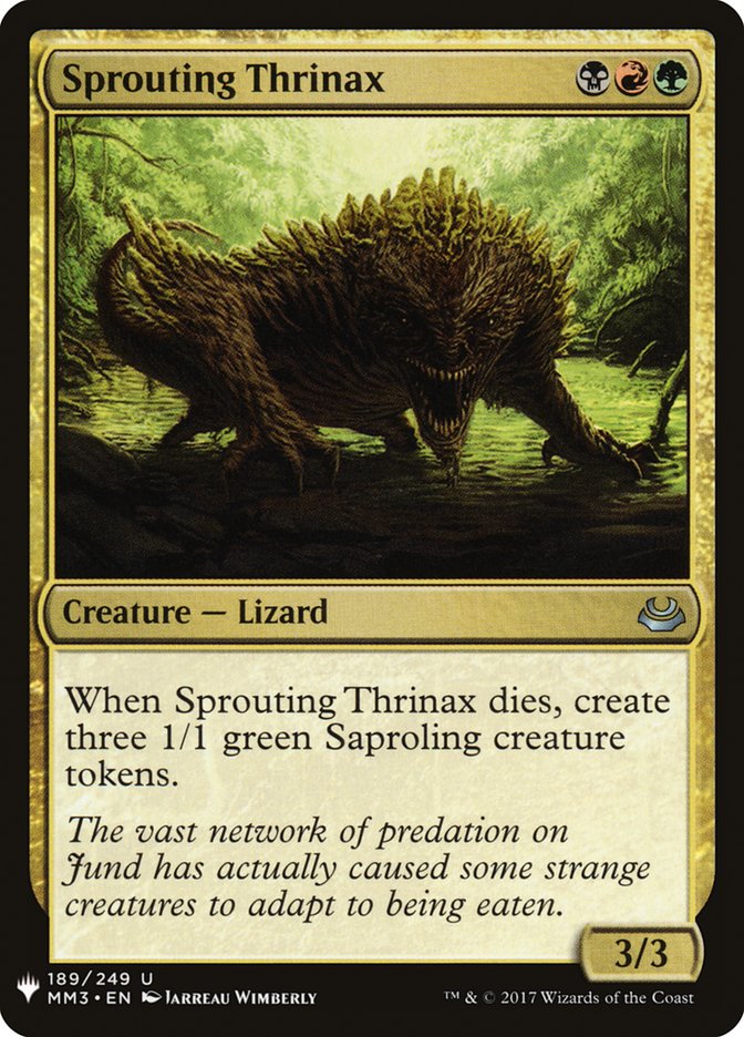 Sprouting Thrinax [Mystery Booster] | Odin's Place