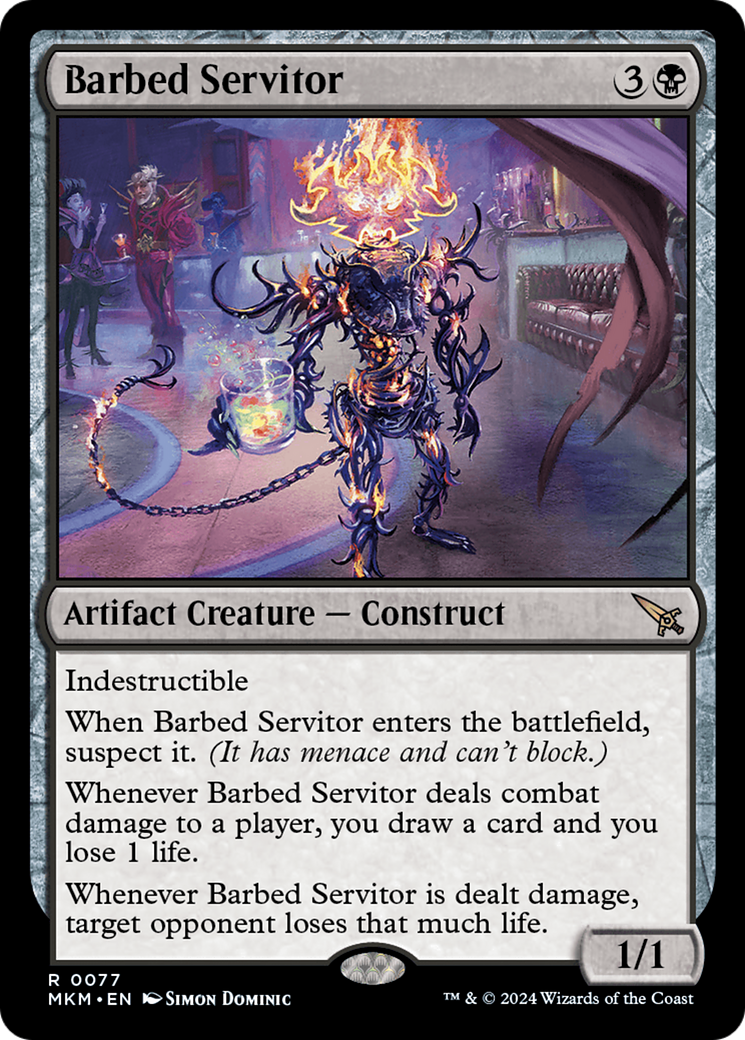 Barbed Servitor [Murders at Karlov Manor] | Odin's Place