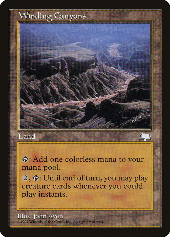 Winding Canyons (167) [Weatherlight] | Odin's Place