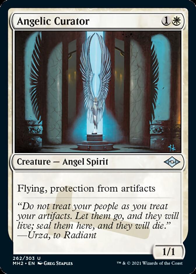 Angelic Curator (Foil Etched) [Modern Horizons 2] | Odin's Place