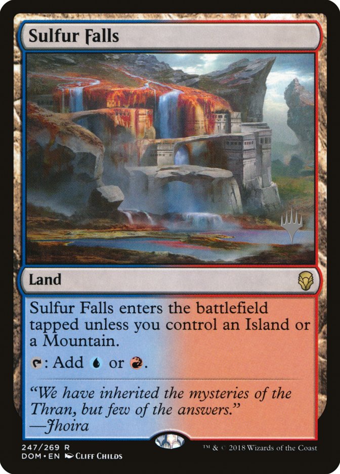 Sulfur Falls (Promo Pack) [Dominaria Promos] | Odin's Place