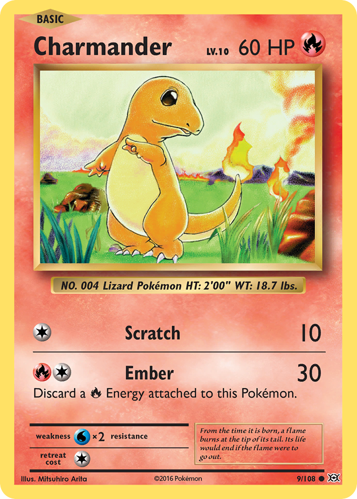 Charmander (9/108) [XY: Evolutions] | Odin's Place