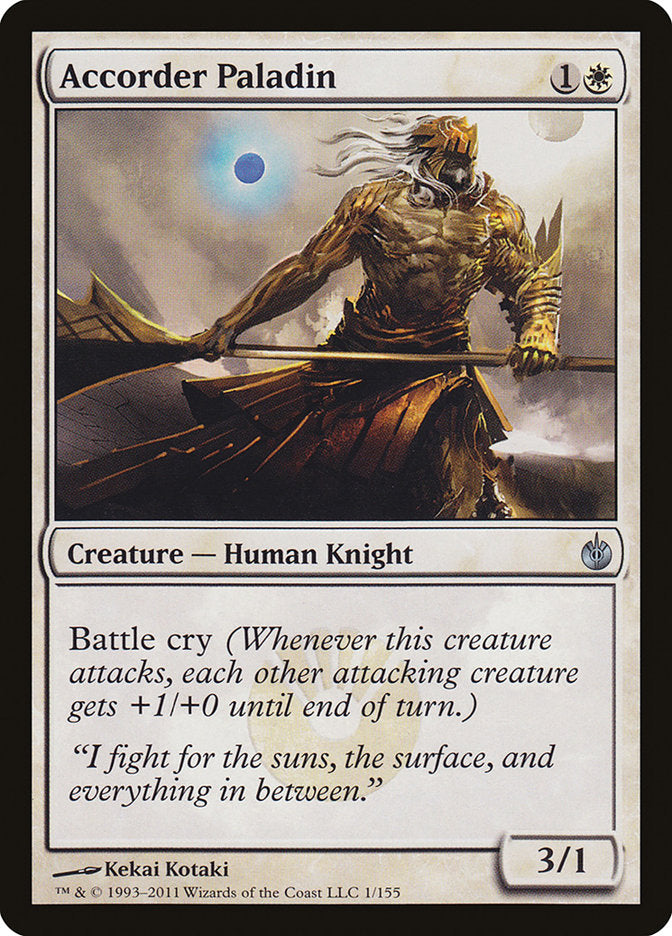 Accorder Paladin (1) [Mirrodin Besieged] | Odin's Place