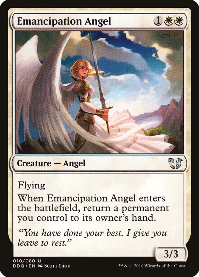 Emancipation Angel (10) [Duel Decks: Blessed vs. Cursed] | Odin's Place