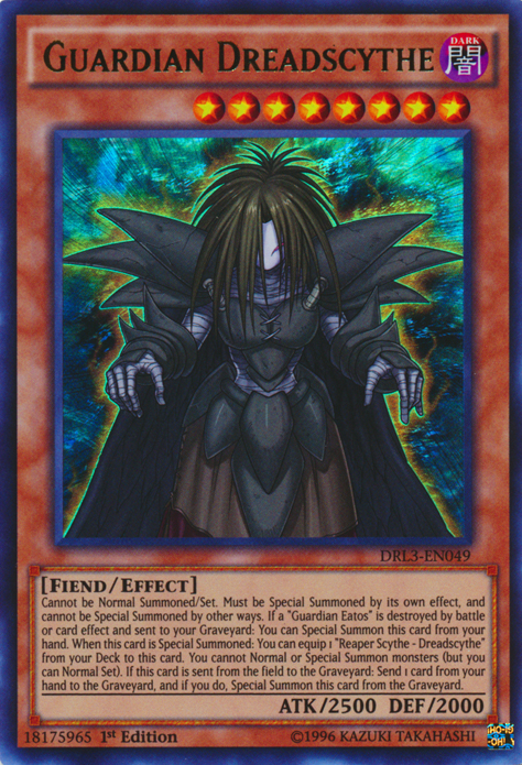 Guardian Dreadscythe [DRL3-EN049] Ultra Rare | Odin's Place
