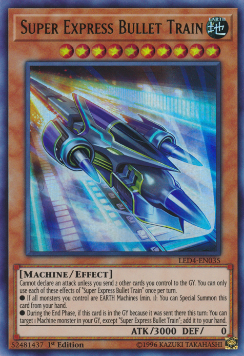 Super Express Bullet Train [LED4-EN035] Ultra Rare | Odin's Place
